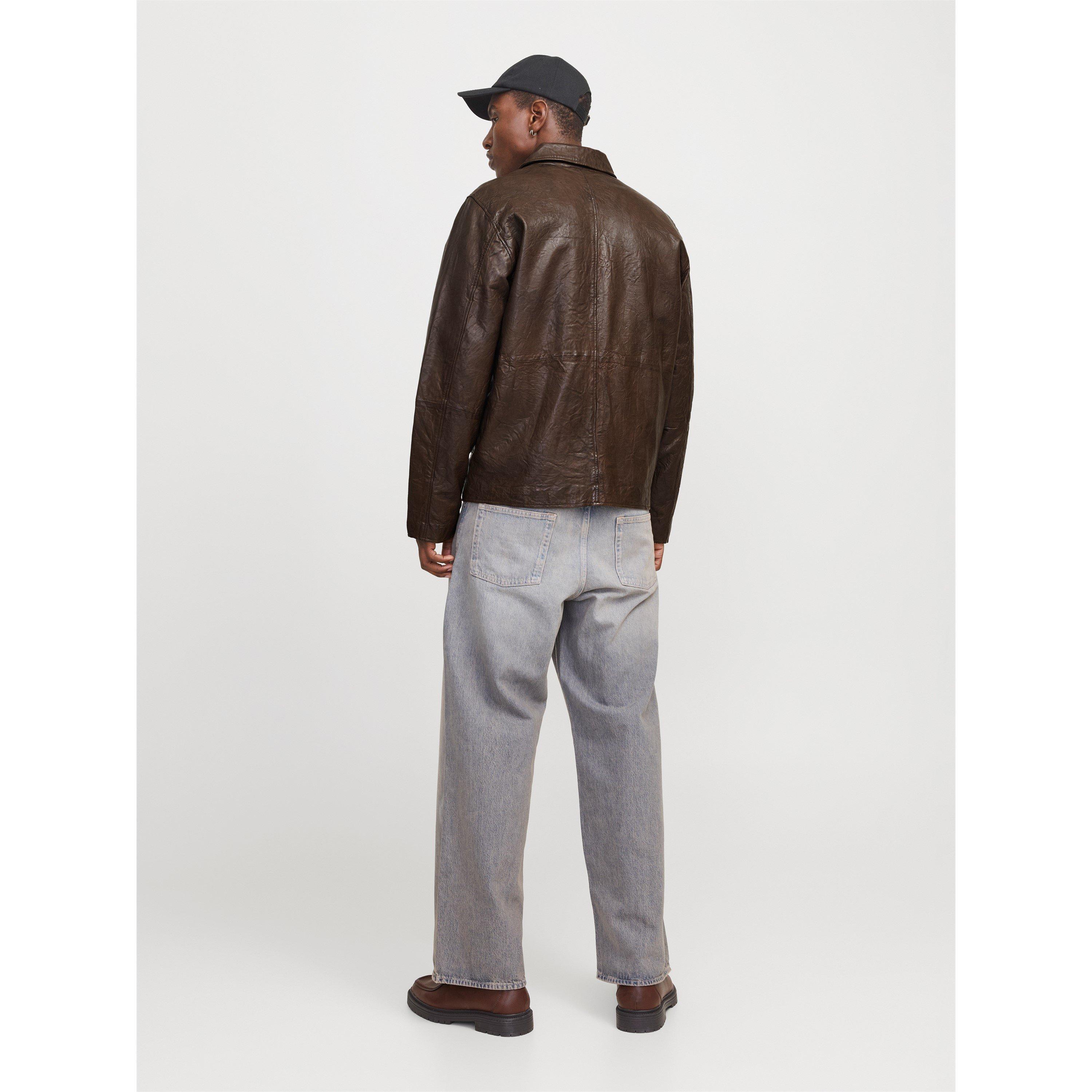 Jack and Jones Leather Jkt Sn99