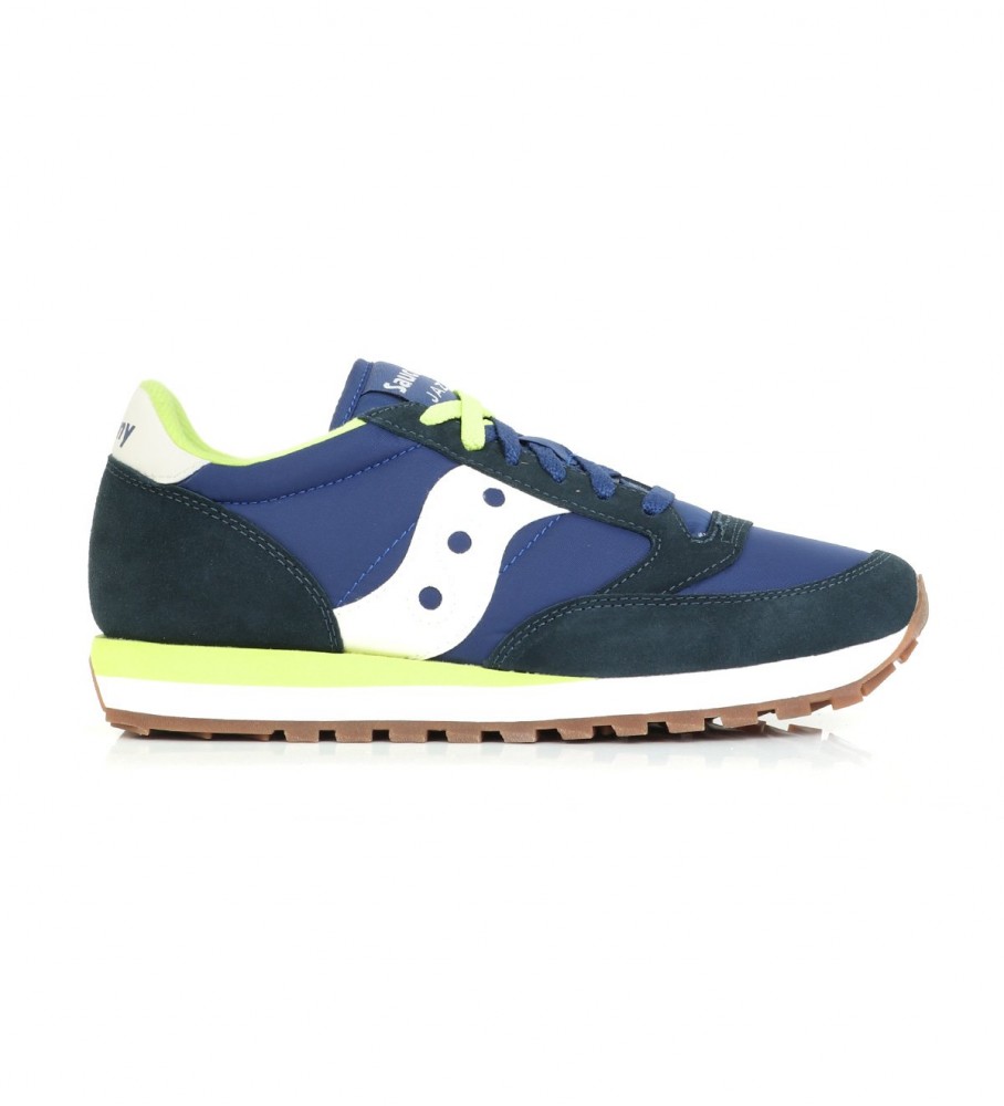 Tênis Saucony Jazz Original em couro, azul