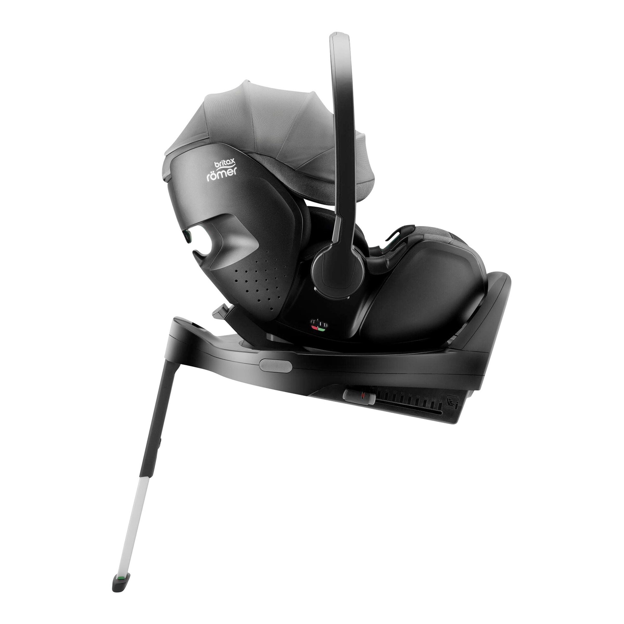 Britax Römer - Britax Römer Diamond Kombikinderwagen SMILE 5Z STYLE Travel-Set inkl. Babyschale BABY-SAFE PRO und Isofix-Basis VARIOBASE 5Z midnight grey / mineral grey