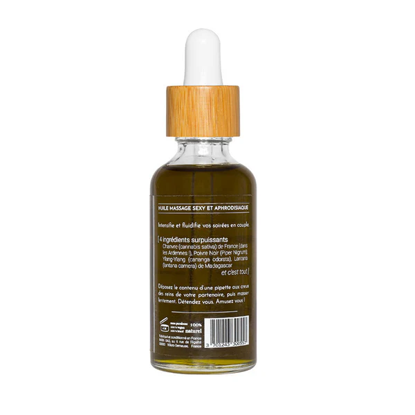 Mira Huile de massage - Chanvre à Coucher 50 mL