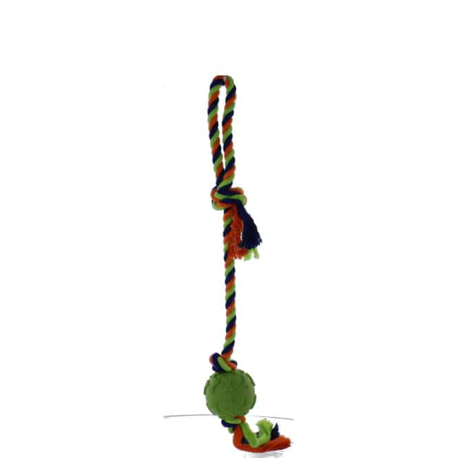 Hundespielzeug - Spielseil mit Knoten - ca. 48 cm