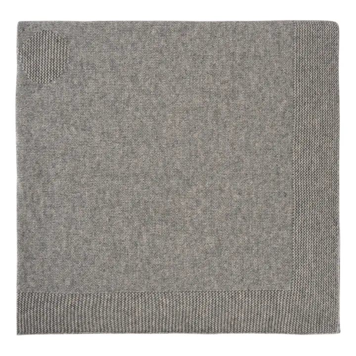 Bonpoint Couverture Cachemire | Gris chiné