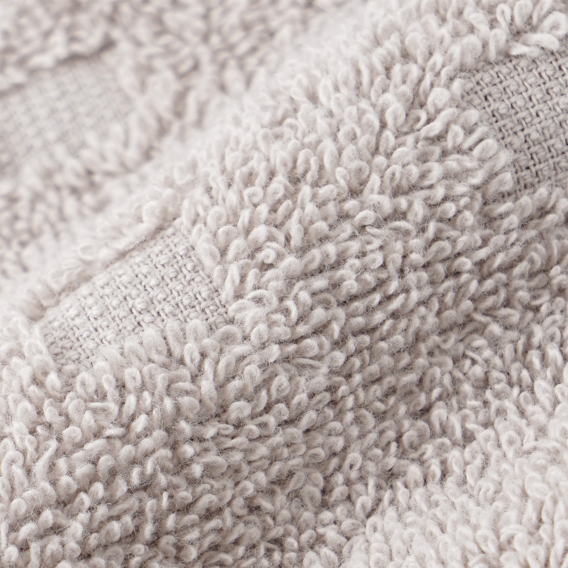My Home Waschhandschuh mit grafischer Struktur beige