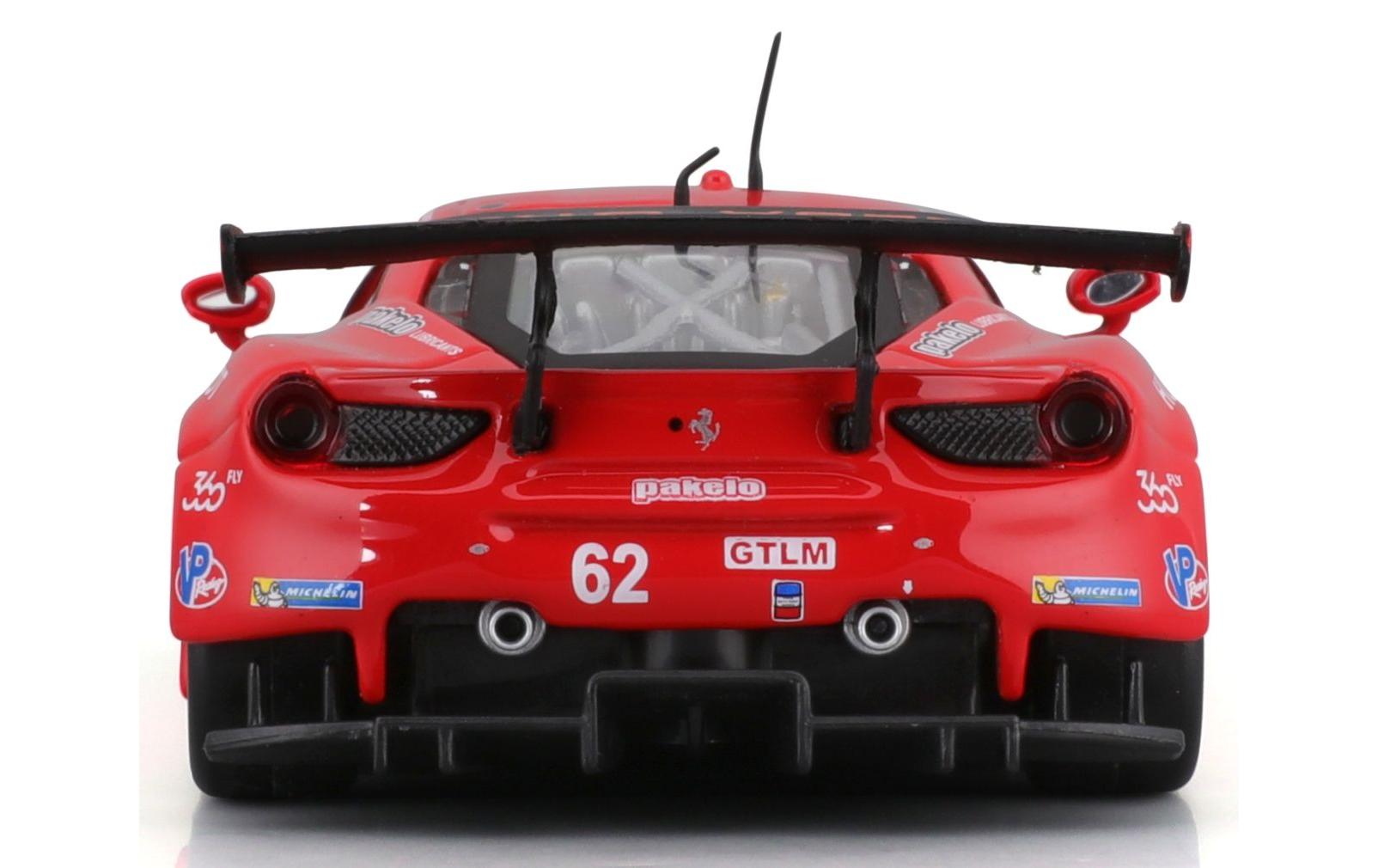 Ferrari Racing 488 GTE 2017 Rot 1:43Sammlermodell im Massstab 1:43