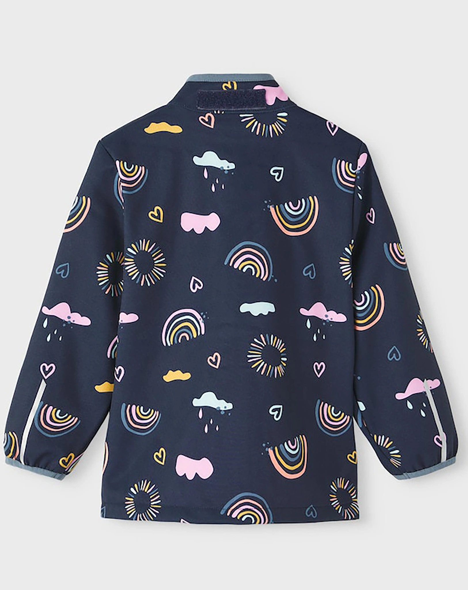Softshelljacke NMFMALTA RAINBOW DREAM in dark sapp