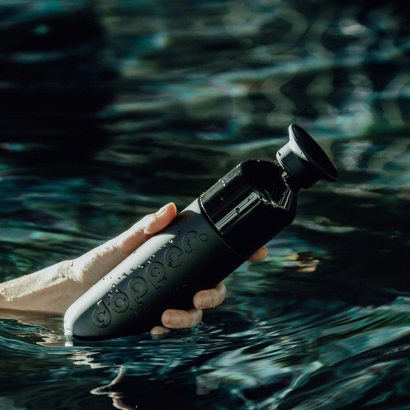 Dopper Thermosfles Insulated Drinkfles Blazing Black 350 ml