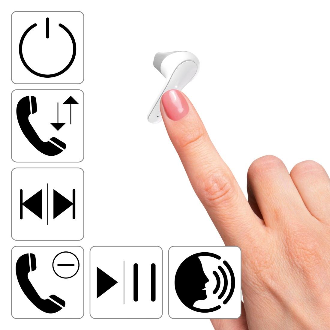 Fones de ouvido sem fio Hama Freedom Light