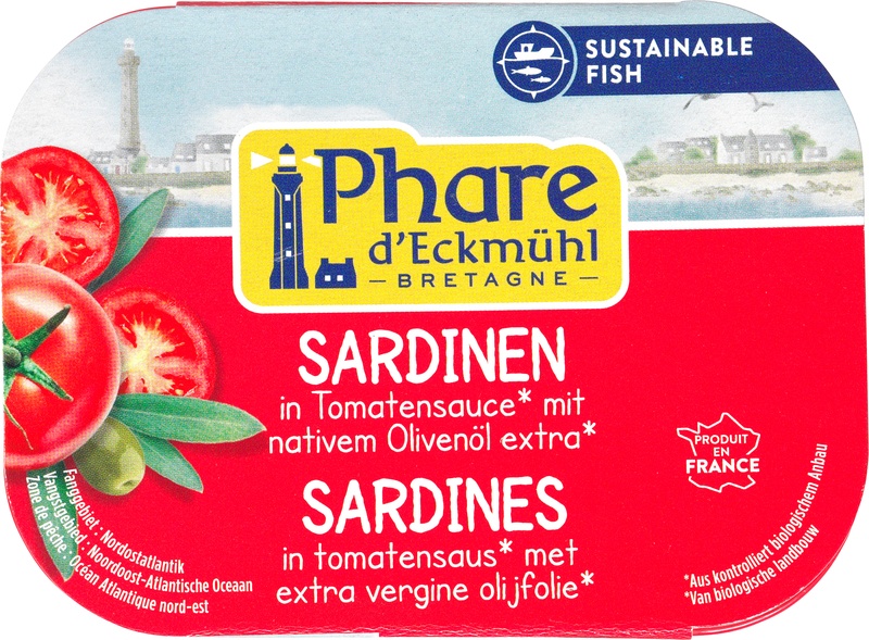 Phare d’Eckmühl Sardines In Tomatensaus (135 gr)