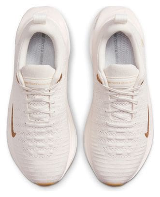 Chaussures Running Nike InfinityRN 4 Blanc/Beige Femme