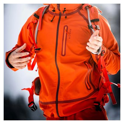 Veste Hardshell AYAQ Lonak Orange