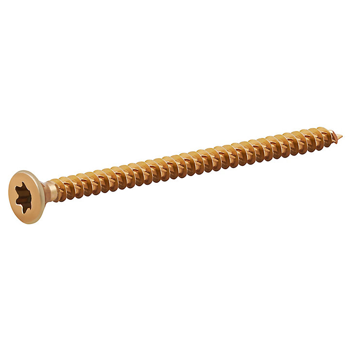 Vis à bois Turbodrive Premium torx zinguée jaune 4x60 mm - 500 pièces