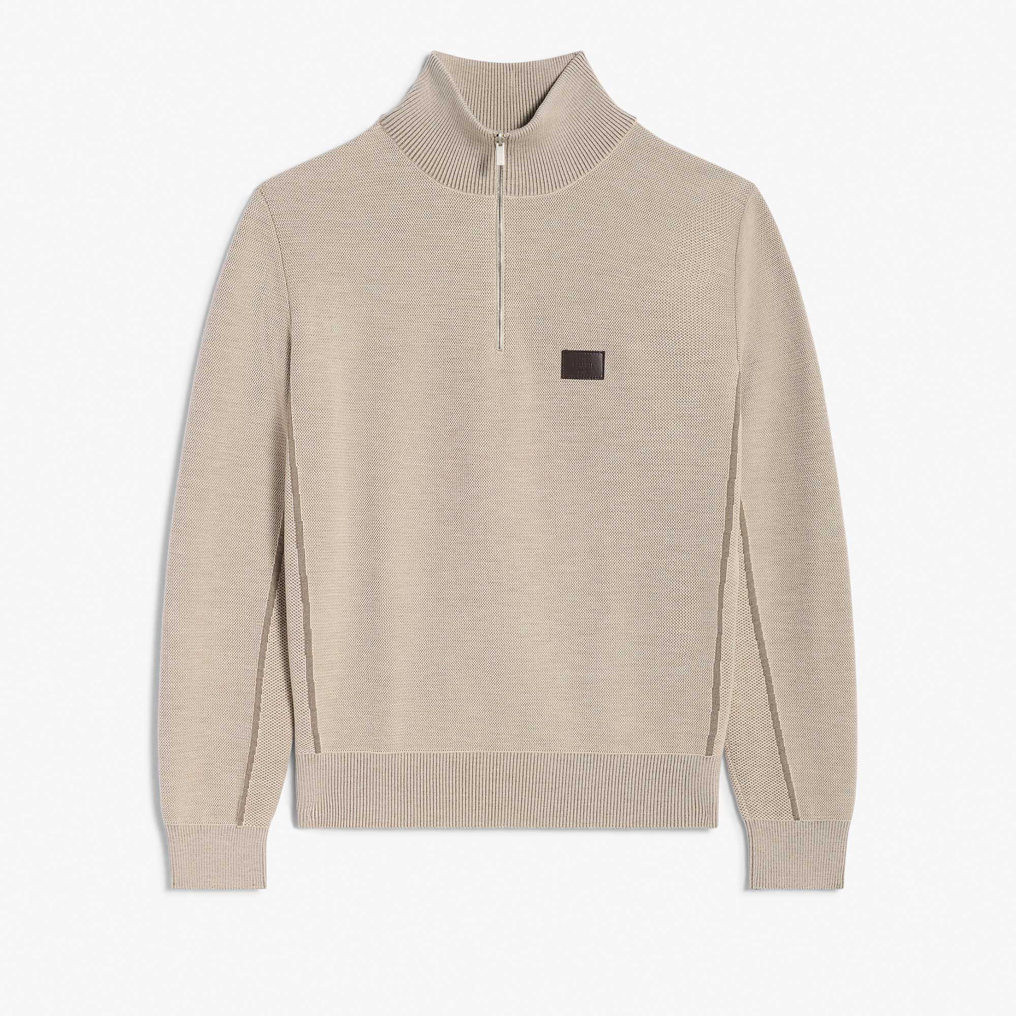 Pull Avec Col Zippe Shadow