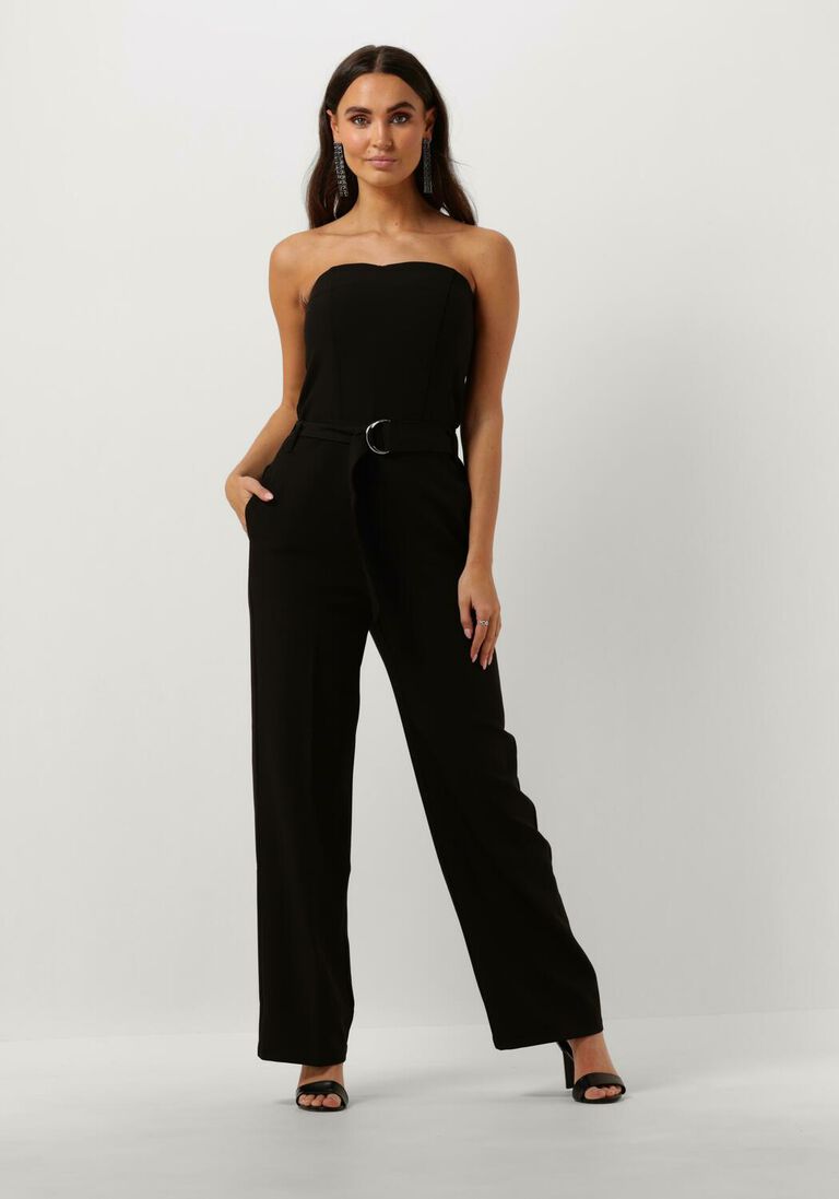ANOTHER LABEL zwarte another label jumpsuit kiki jumpsuit