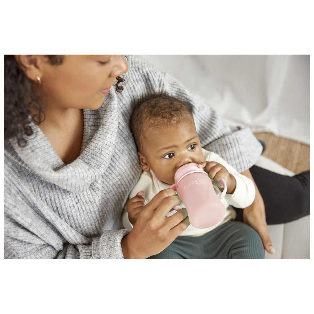 Everyday BabyEveryday Baby   Glastrinkbecher Healthy+ rose pink