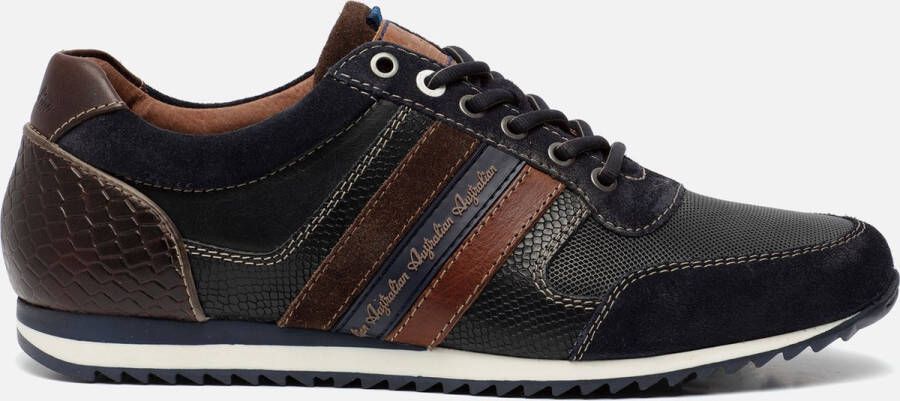 Australian Camaro Lage sneakers Leren Sneaker Heren Blauw