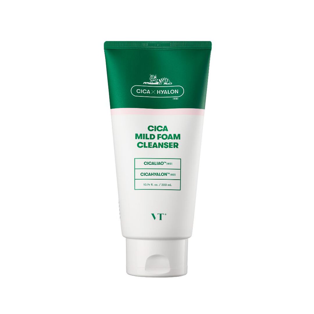 VT Cosmetics  CICA Espuma de limpeza - 300ml