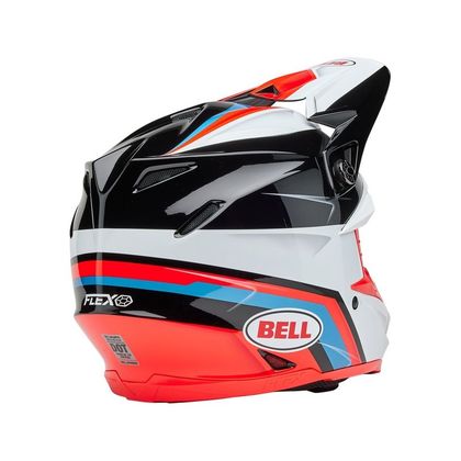 Casque cross Bell MOTO-9S FLEX MERCHANT 2025 - Rouge
