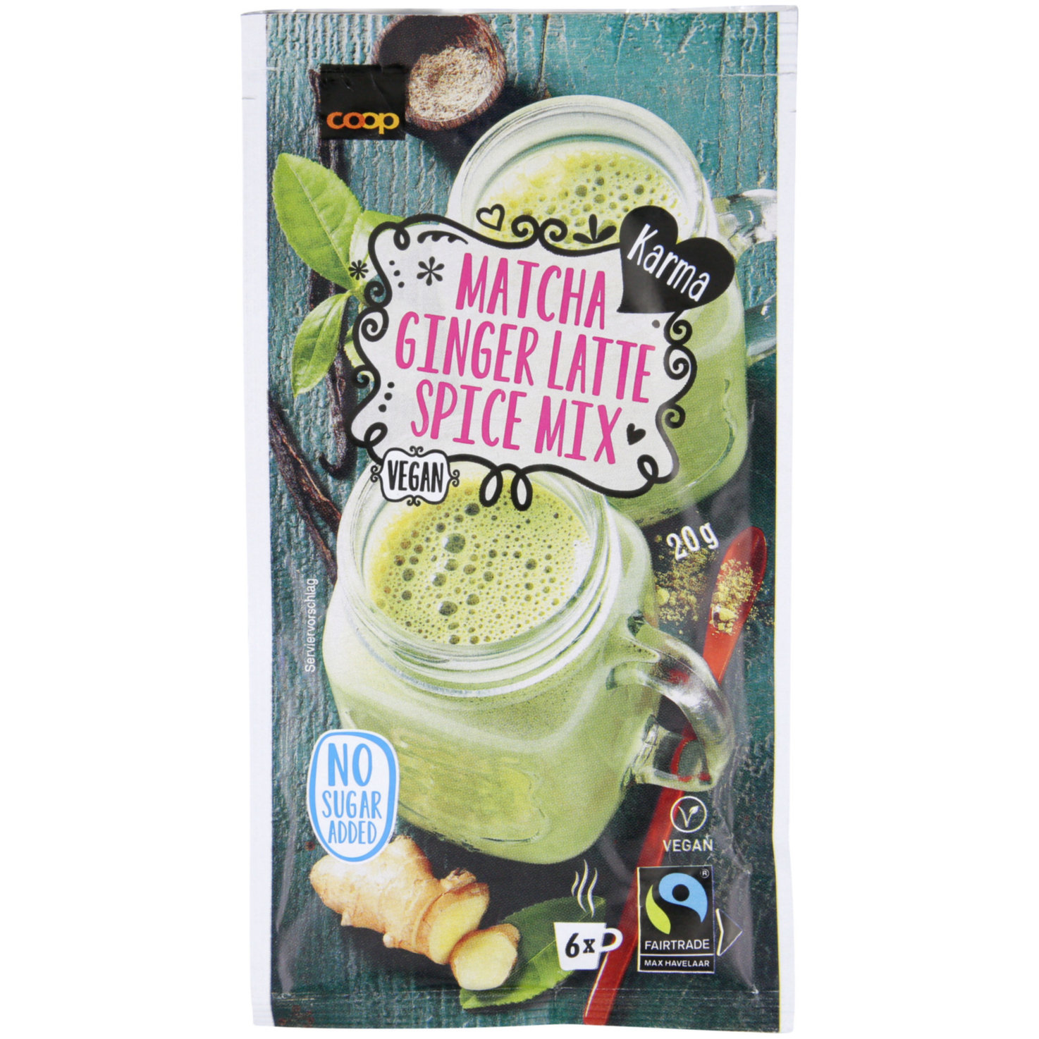 Karma Matcha Ginger Latte