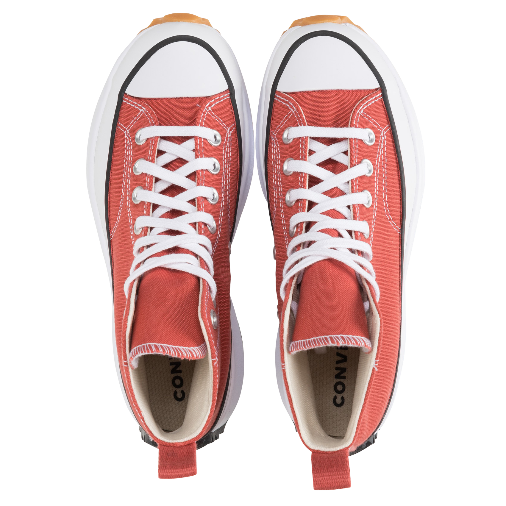 RUN STAR HIKE HI - Baskets montantes en toile | Rouge