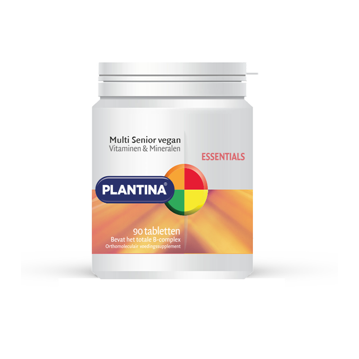 Plantina Multi senior Vegan 90 tabletten