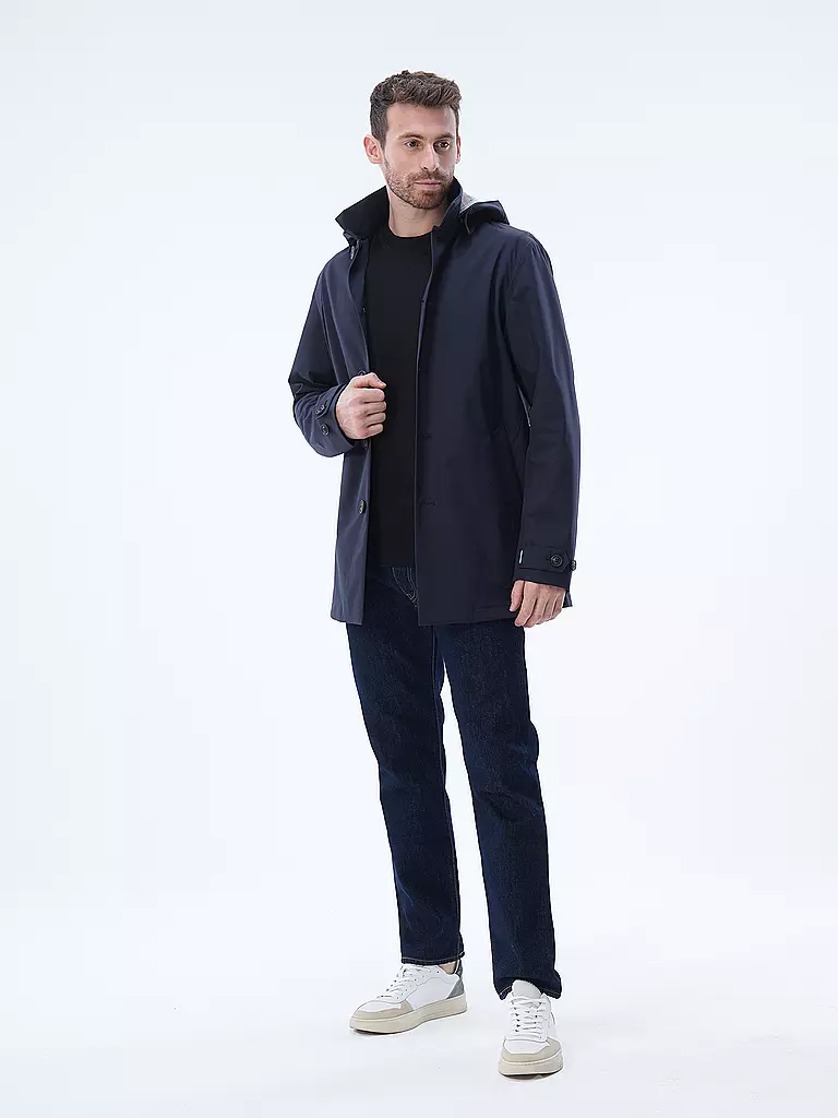 SAVE THE DUCK Regenmantel GRIN18 blau