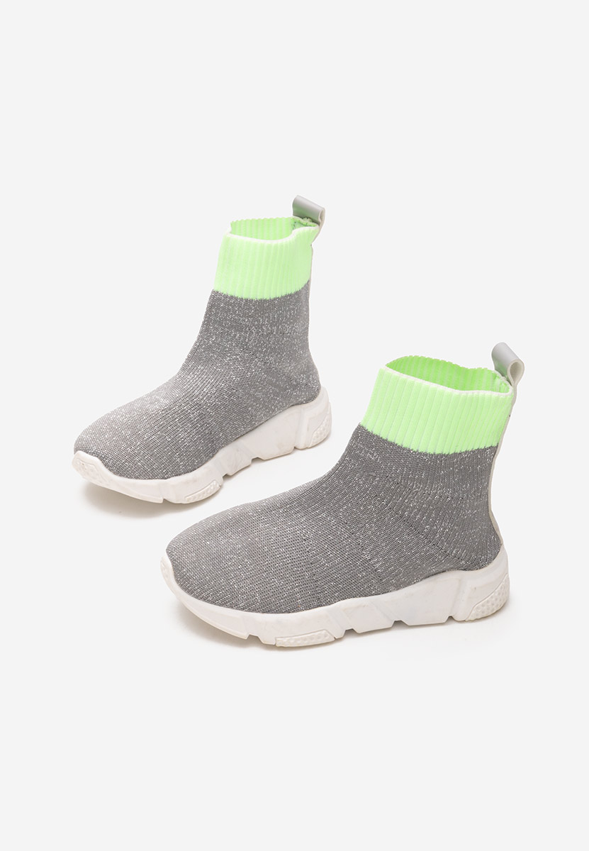 Baskets enfants gris Terjei