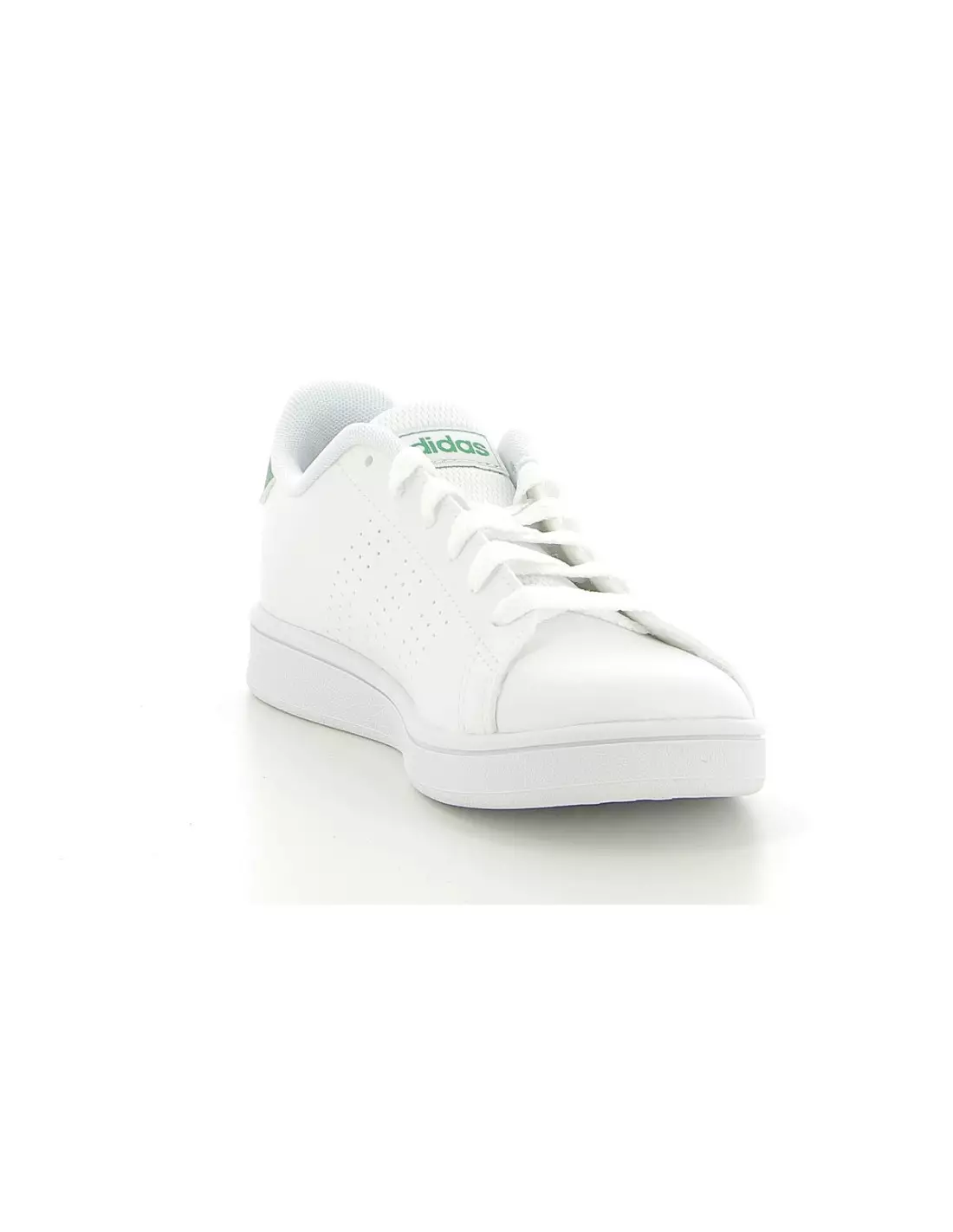 ADIDAS ADVANTAGE CLEAN K - Sneakers Blancvert