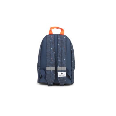 Sac à dos maternelle Robot - 1 compartiment - bleu - Pol Fox