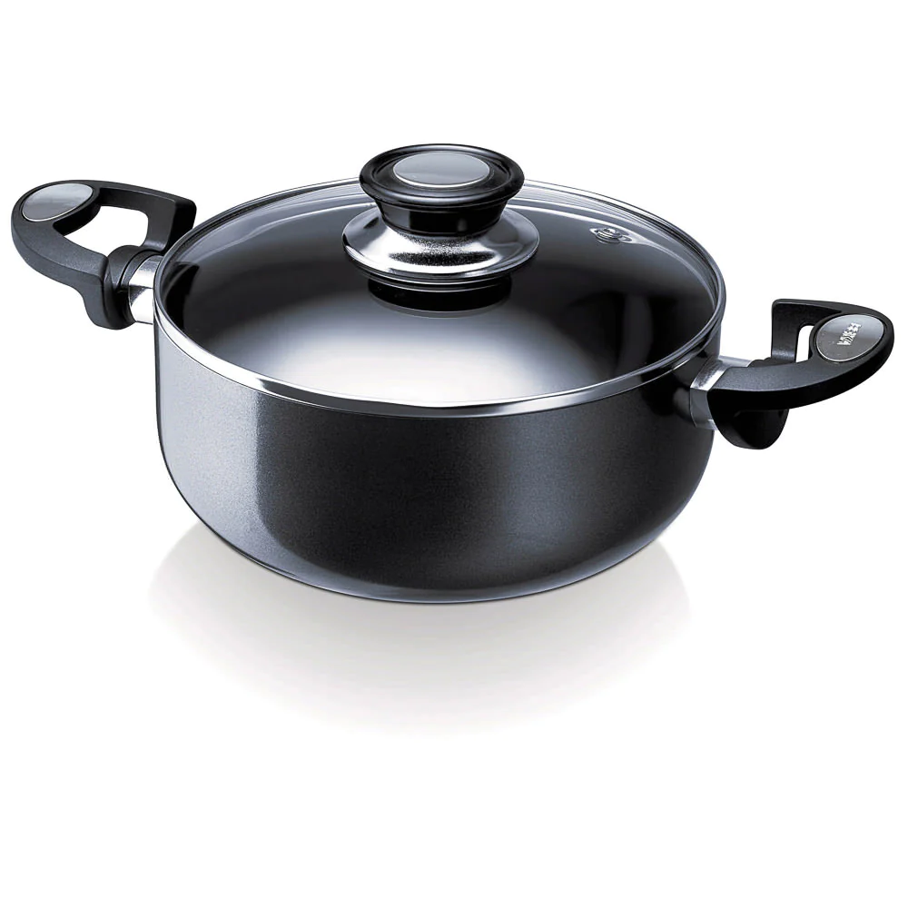 Faitout Pro Induc 2,3 l avec couvercle en verre Beka