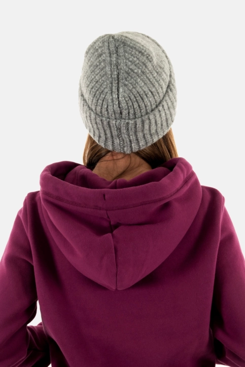 bonnets superdry rib knit 07q grey marl