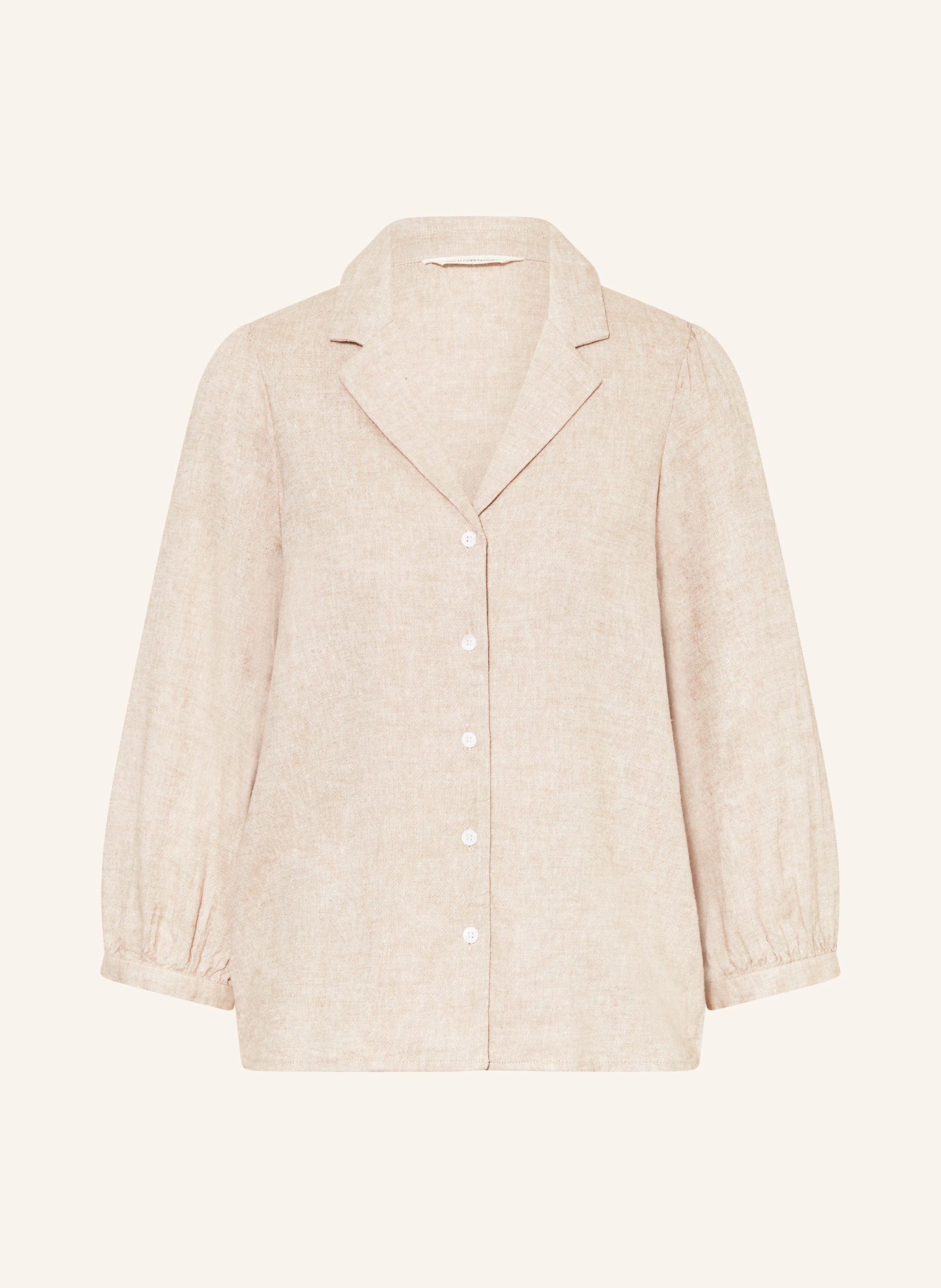 MSCH COPENHAGEN Bluse MSCHPENNIE GINIA mit Leinen und 3/4-Arm