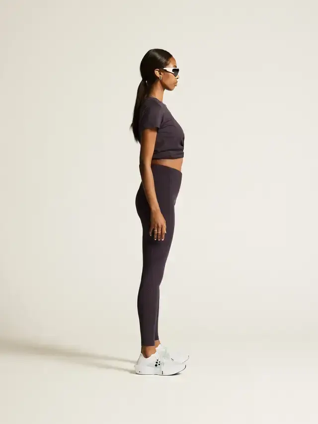 Craft CORE Essence 2 Hardloopshirt Korte Mouwen Paars Dames