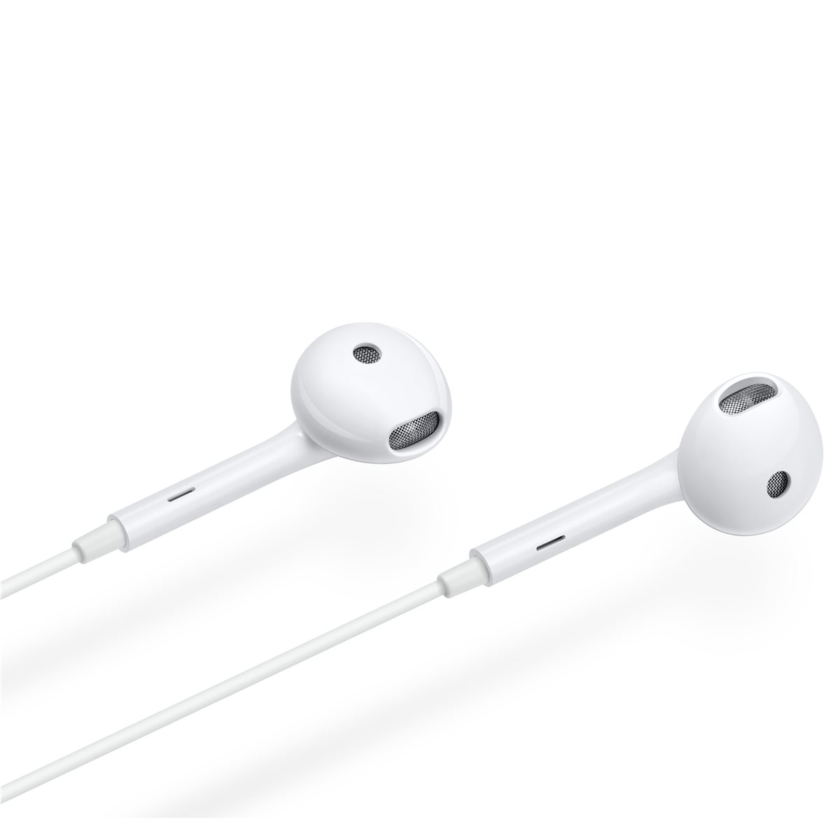 MH135 In-Ear Kopfhörer USB C Anschluss   Mikrofon (Android) - Weiss