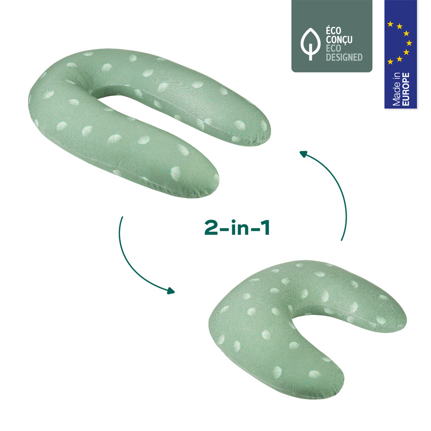 Coussin d'allaitement 2 en 1 B.Love - Wind vert