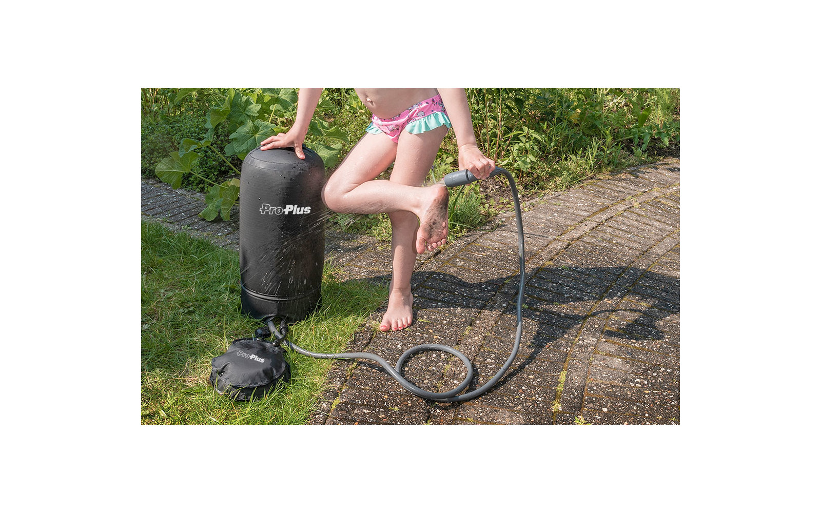 PAT Campingdusche 11 Liter mit Fußpumpe