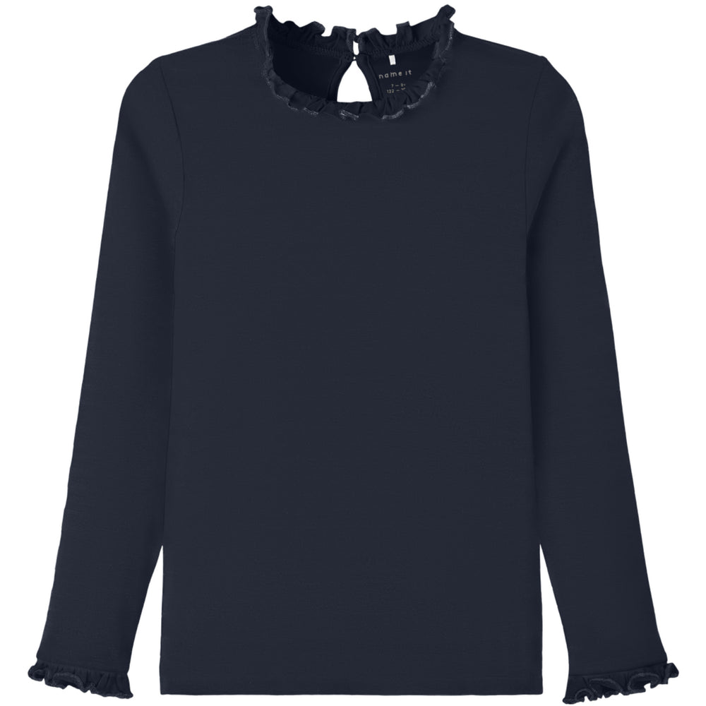 Køb Name It Dark Sapphire Nmfprakula Ls Slim Top