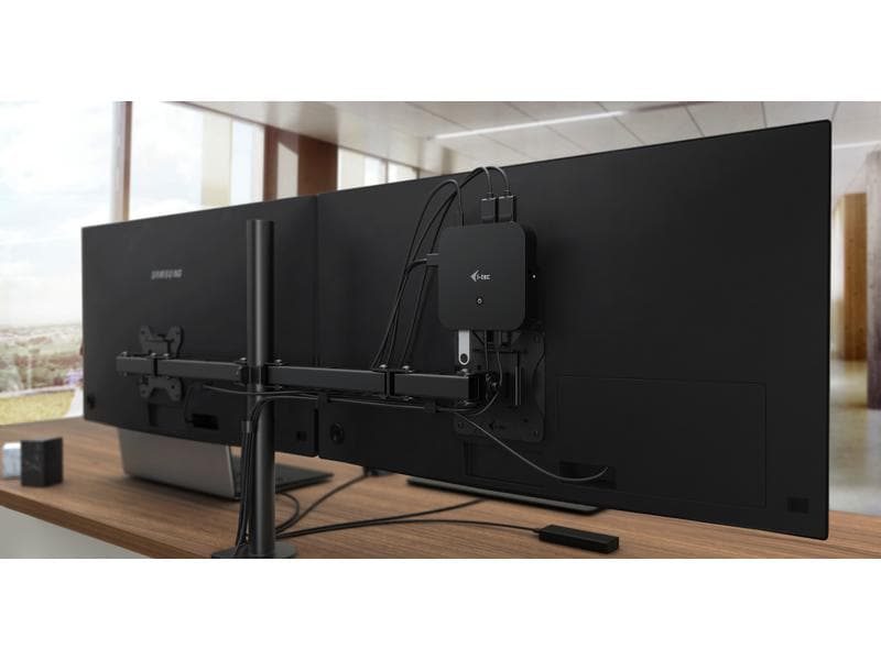 i-tec Dockingstation USB-C Dual 4K PD 100W inkl. Netzteil Universal-Dockingstation mit PowerDelivery und zwei Display-Anschlüssen