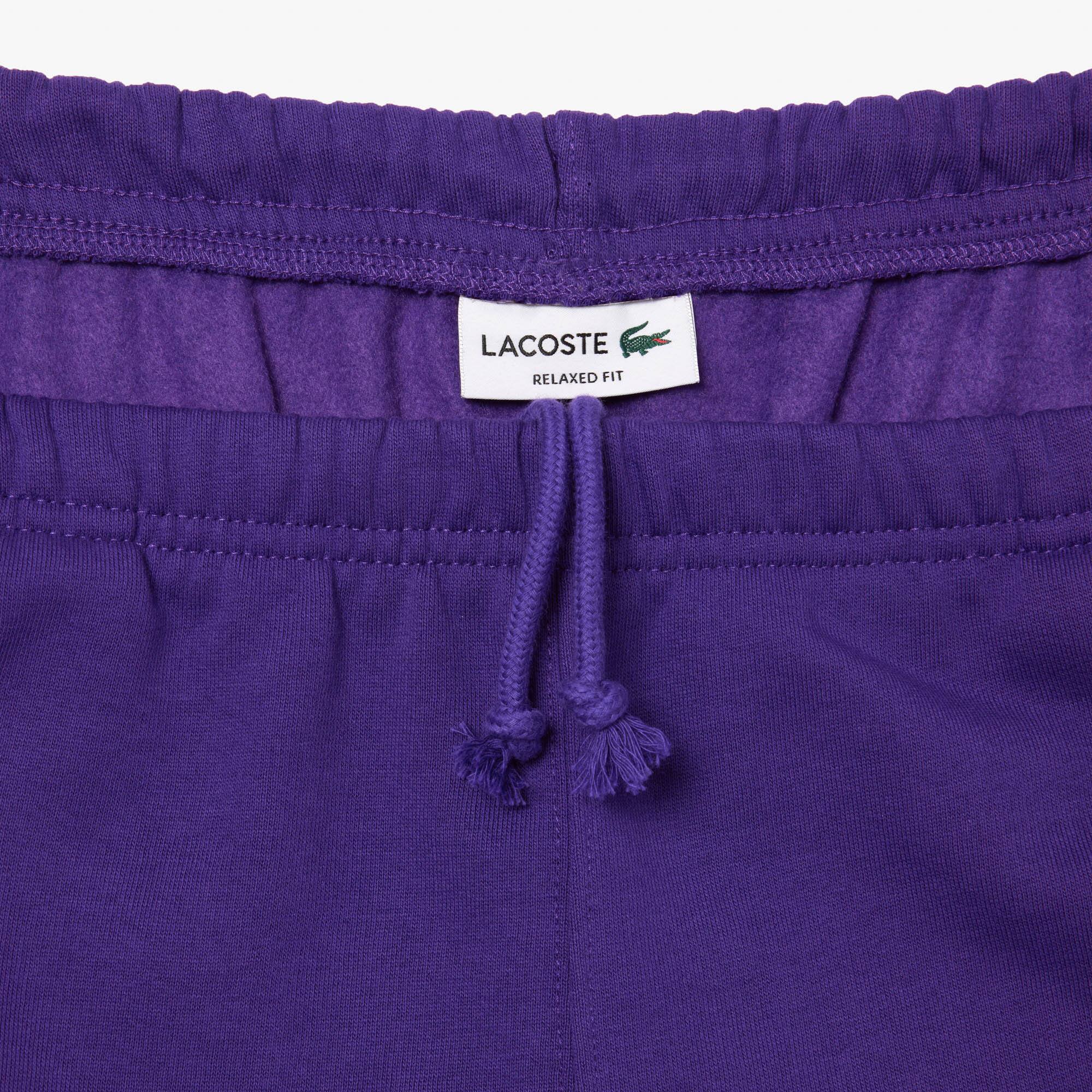 Pantalon de survêtement Jogger à imprimé signature Pantalons de survêtement - Violet - Lacoste - Unisex
