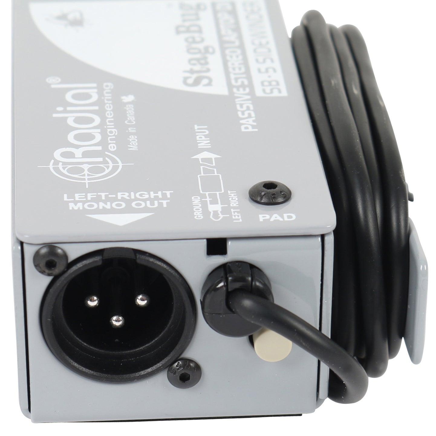 Radial StageBug SB-5 Laptop Passive Stereo Direct Box