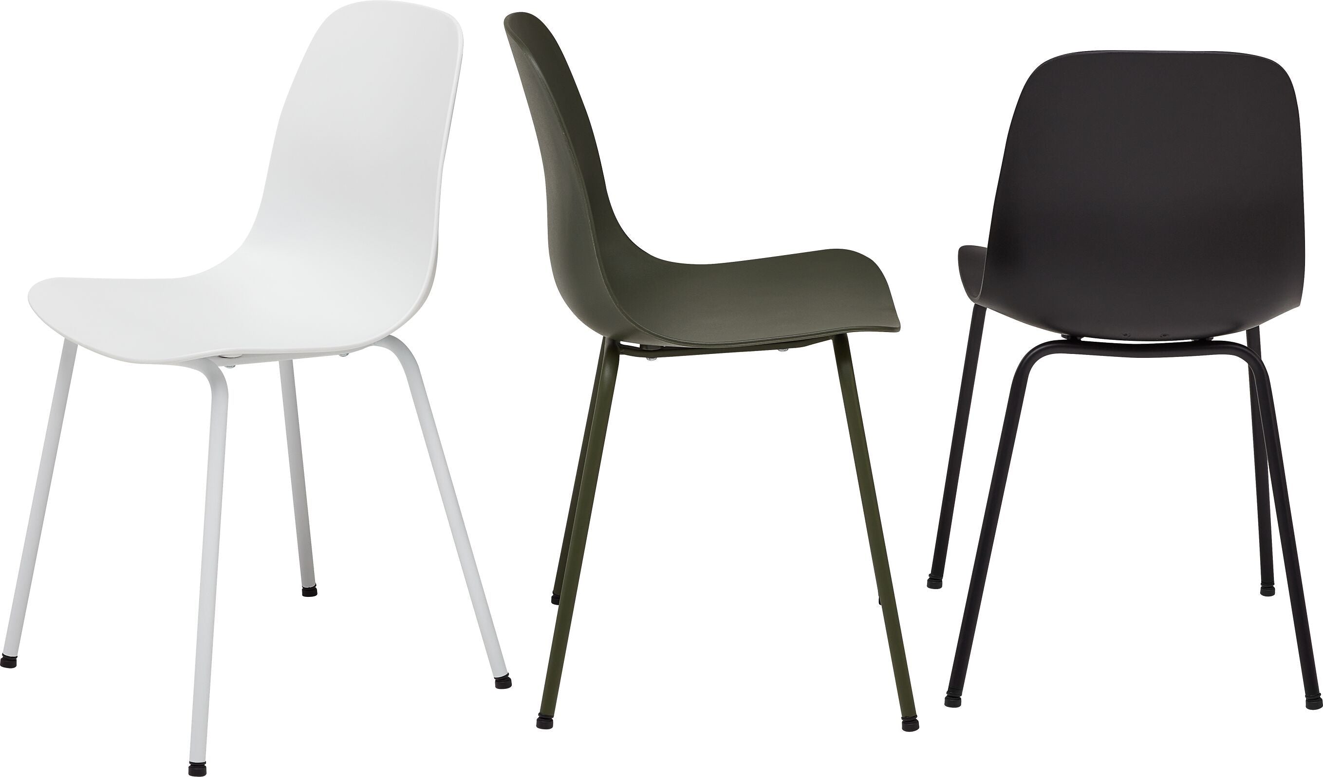 RICCI Stuhl - Olive / B: 44.0 cm x T: 55.0 cm x H: 84.0 cm
