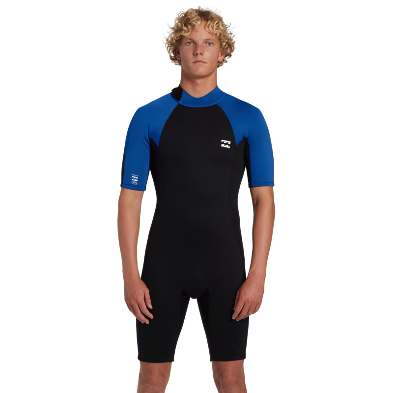 2 mm Foil Springsuit Back Zip SS - Combinaison de surf homme