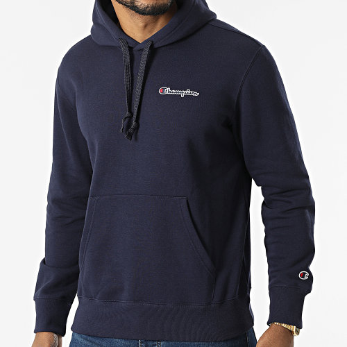 Sweat Capuche 217064 Bleu Marine