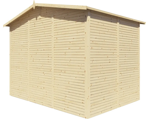 Bertilo Fineline Rhombus Profiel Tuinhuis 322 x 209 cm Naturel