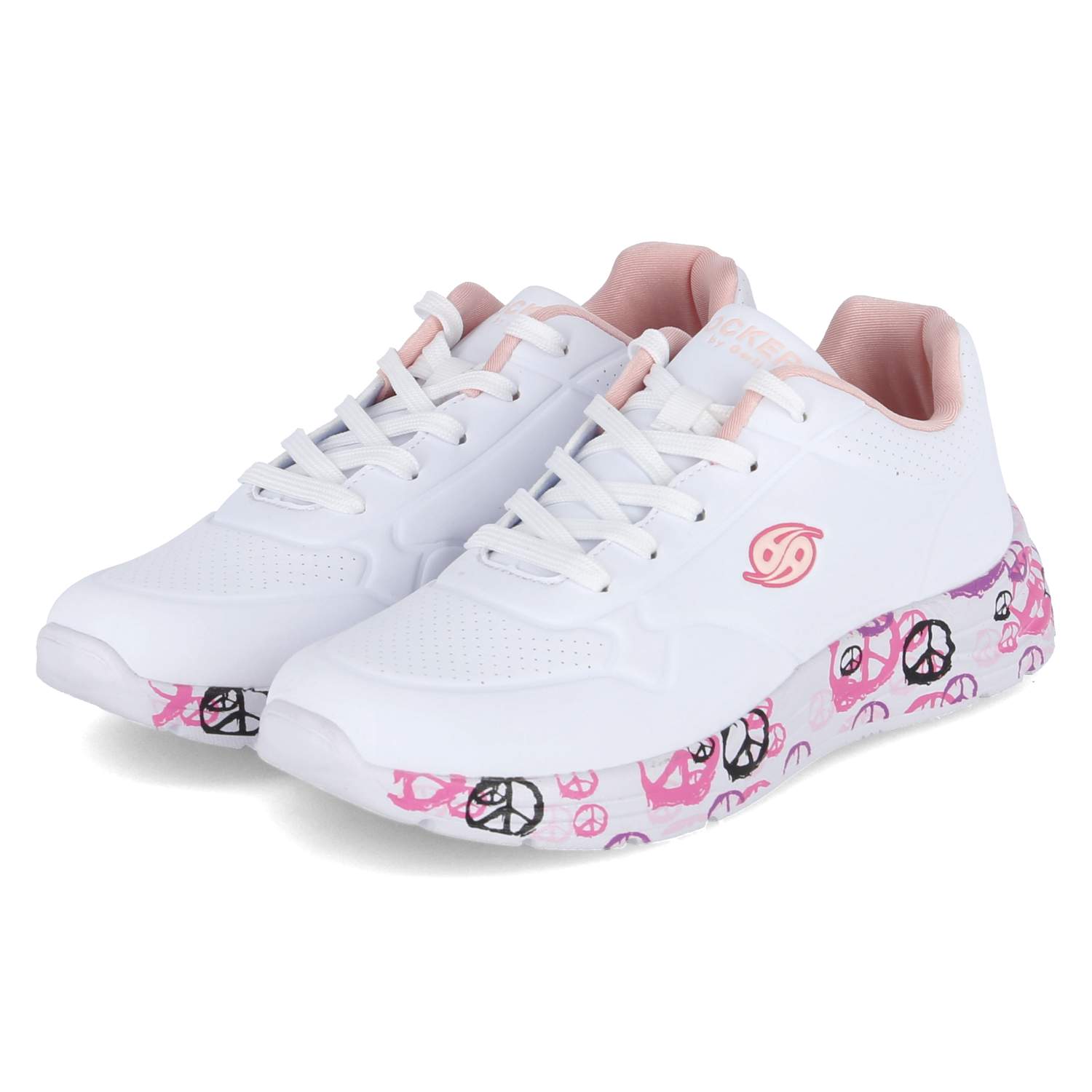 Dockers Low Sneaker - weiss/multi