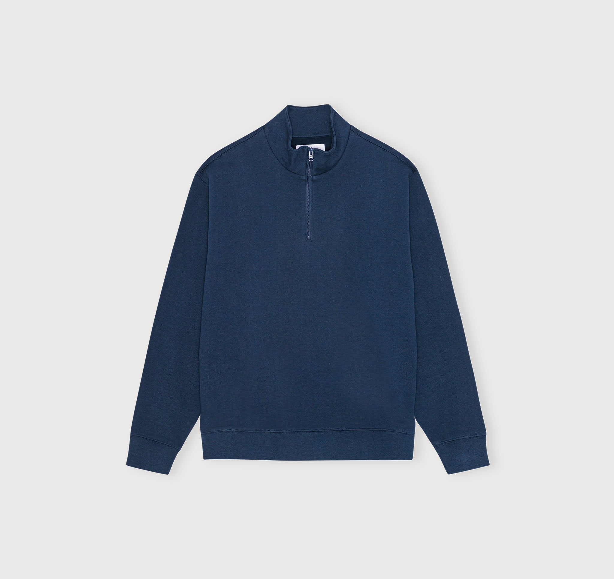 ORGANIC COTTON<br>Weekend Half Zip Sweatshirt