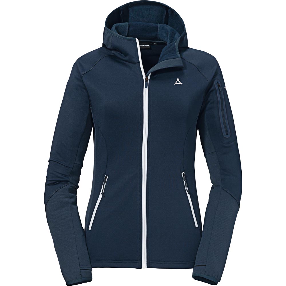 Schöffel Lodron L Fleecejacke Damen navyblazer