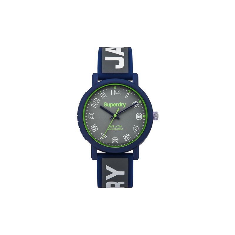 Montre Superdry en Silicone Homme Multicolore