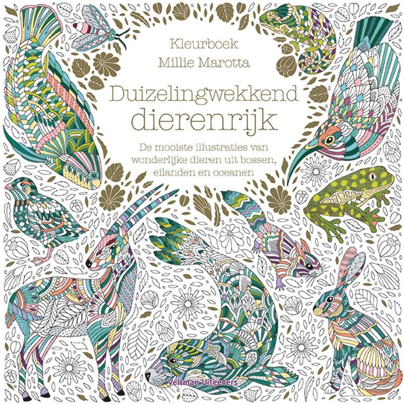 Millie Marotta - Dierenillustraties - Kleurboek - Illustraties van Natuurwonderen