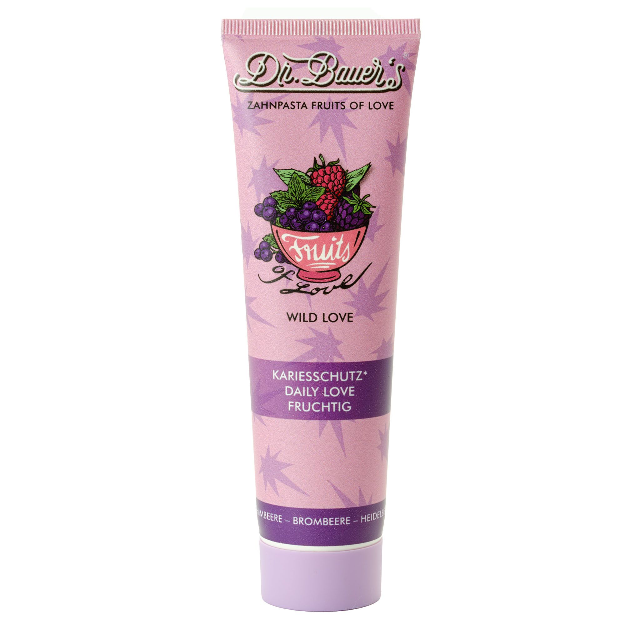 Dr. Bauer's Zahnpasta Fruits of Love Wild Love