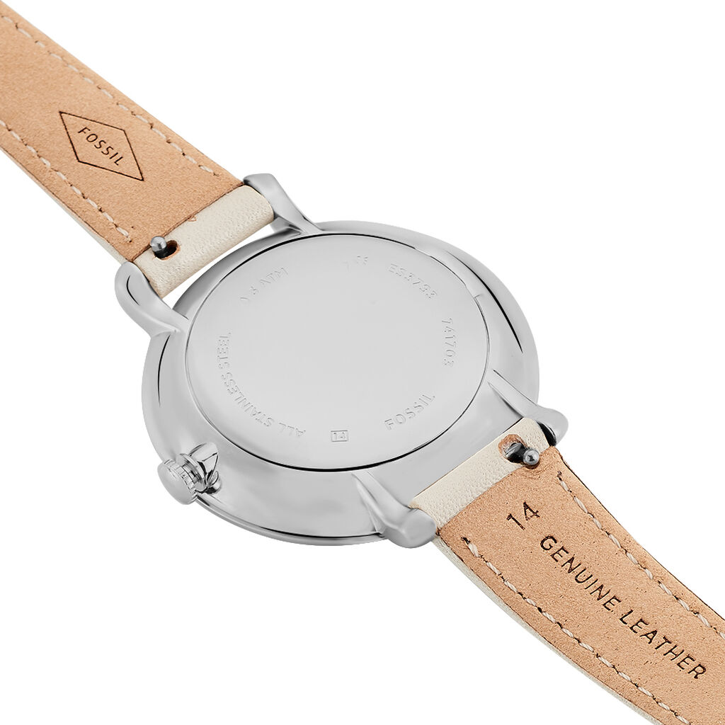 Montre Fossil Jacqueline Blanc